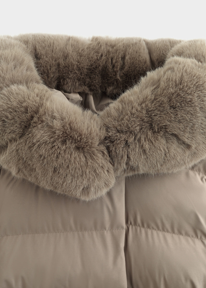 Parka mit Kunstfell