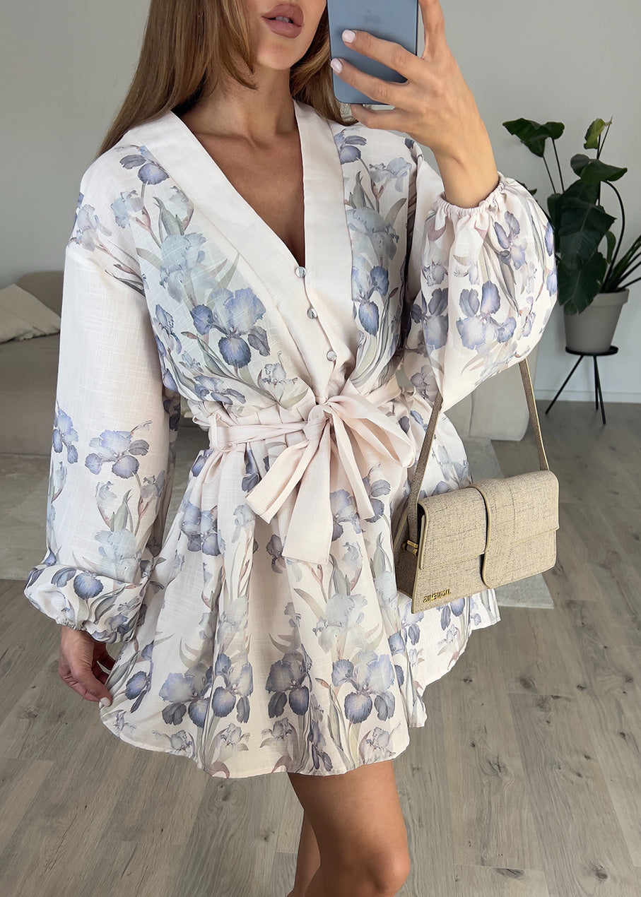 Kleid mit floralem Print