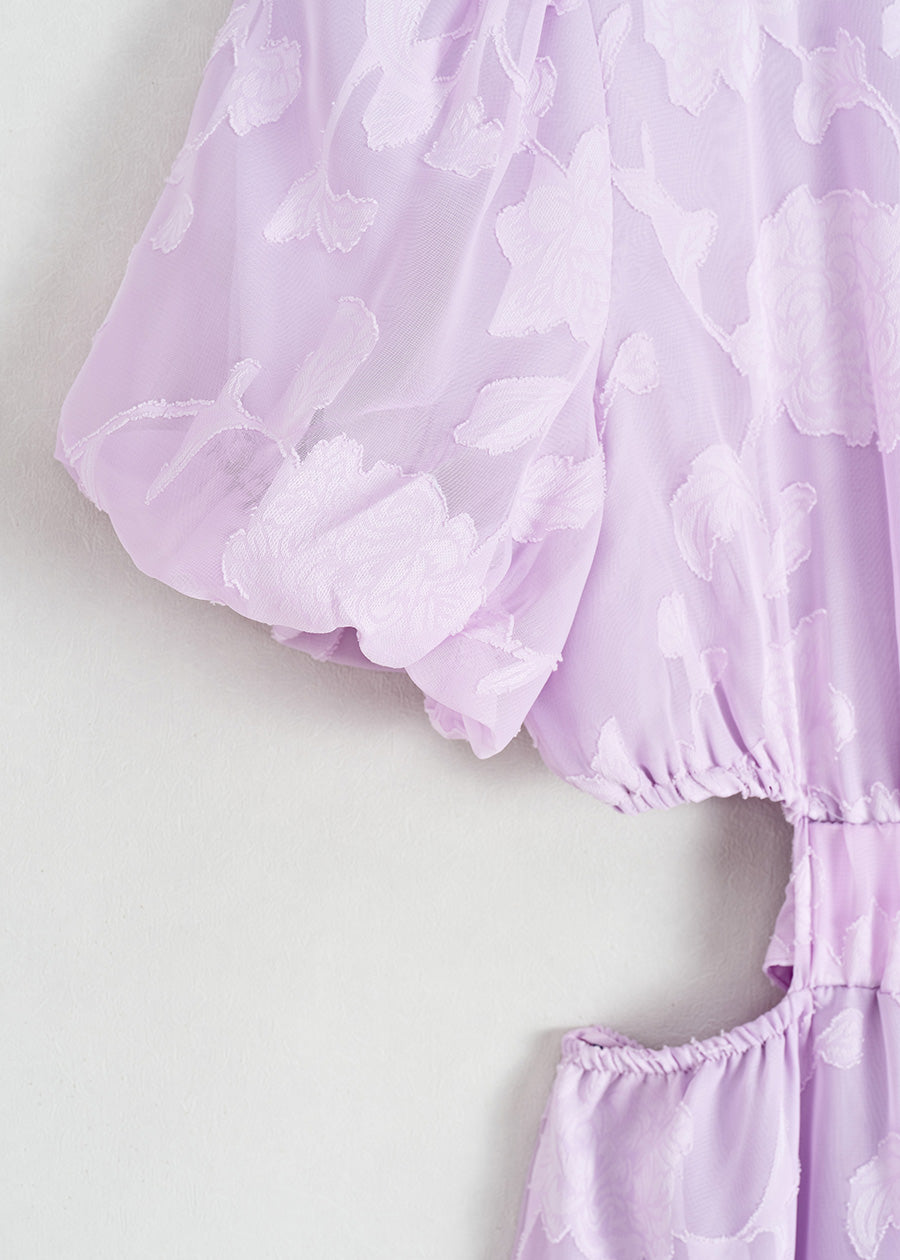 Kleid mit Puffärmeln