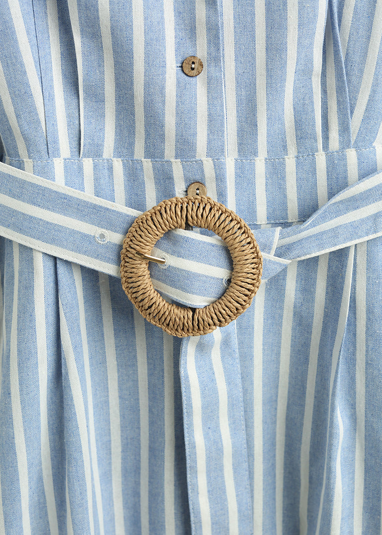 Ärmelloses Hemdkleid