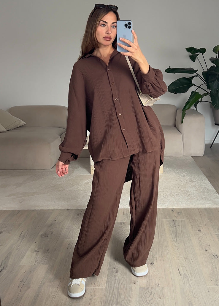 Oversize Musseline Set