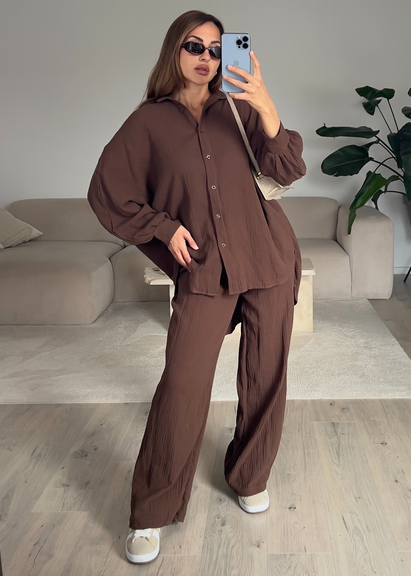 Oversize Musseline Set