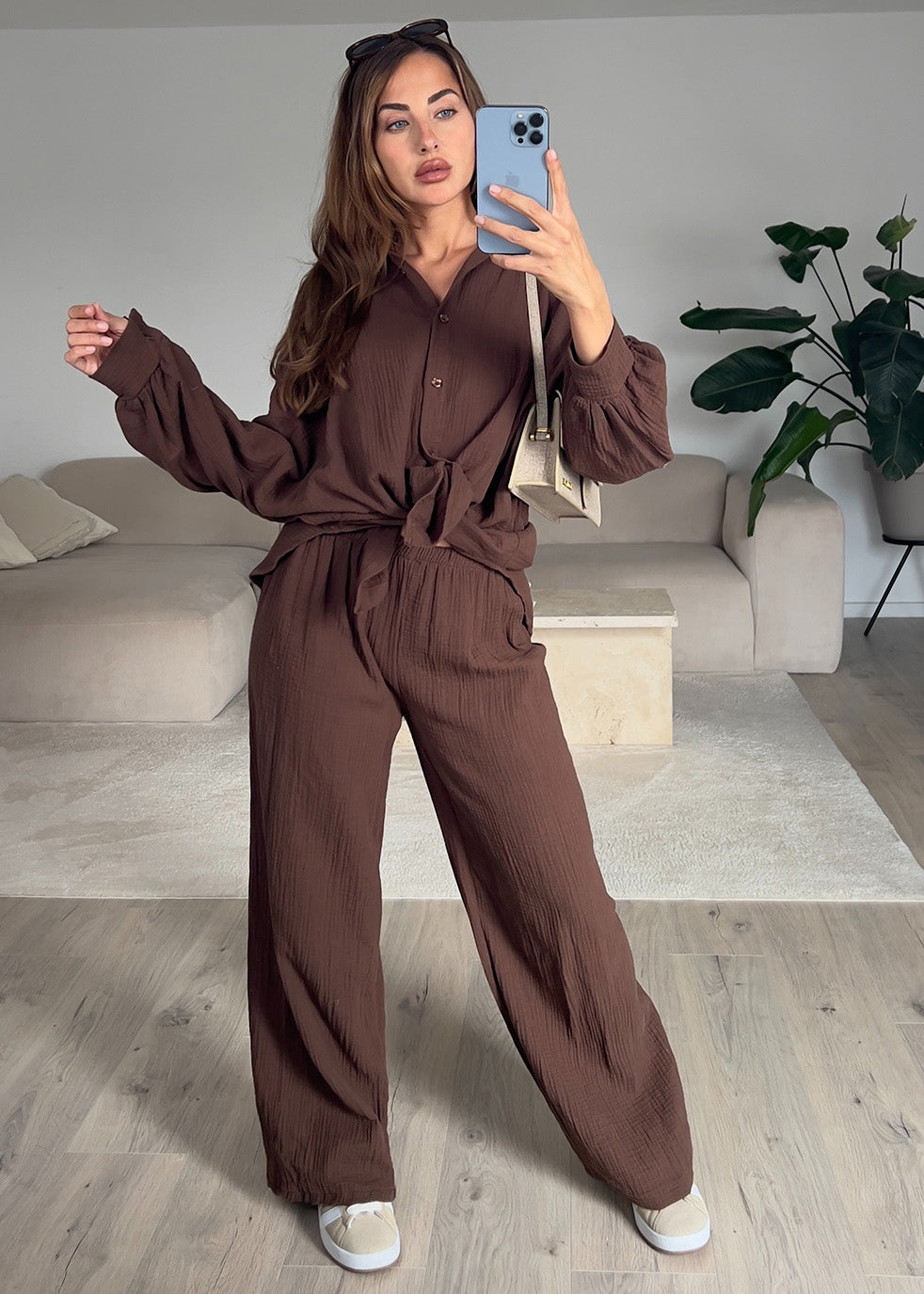 Oversize Musseline Set