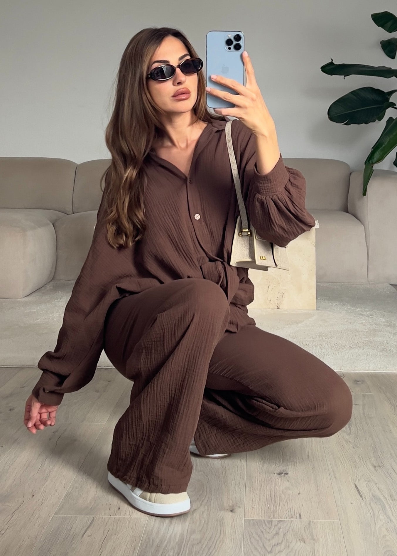 Oversize Musseline Set