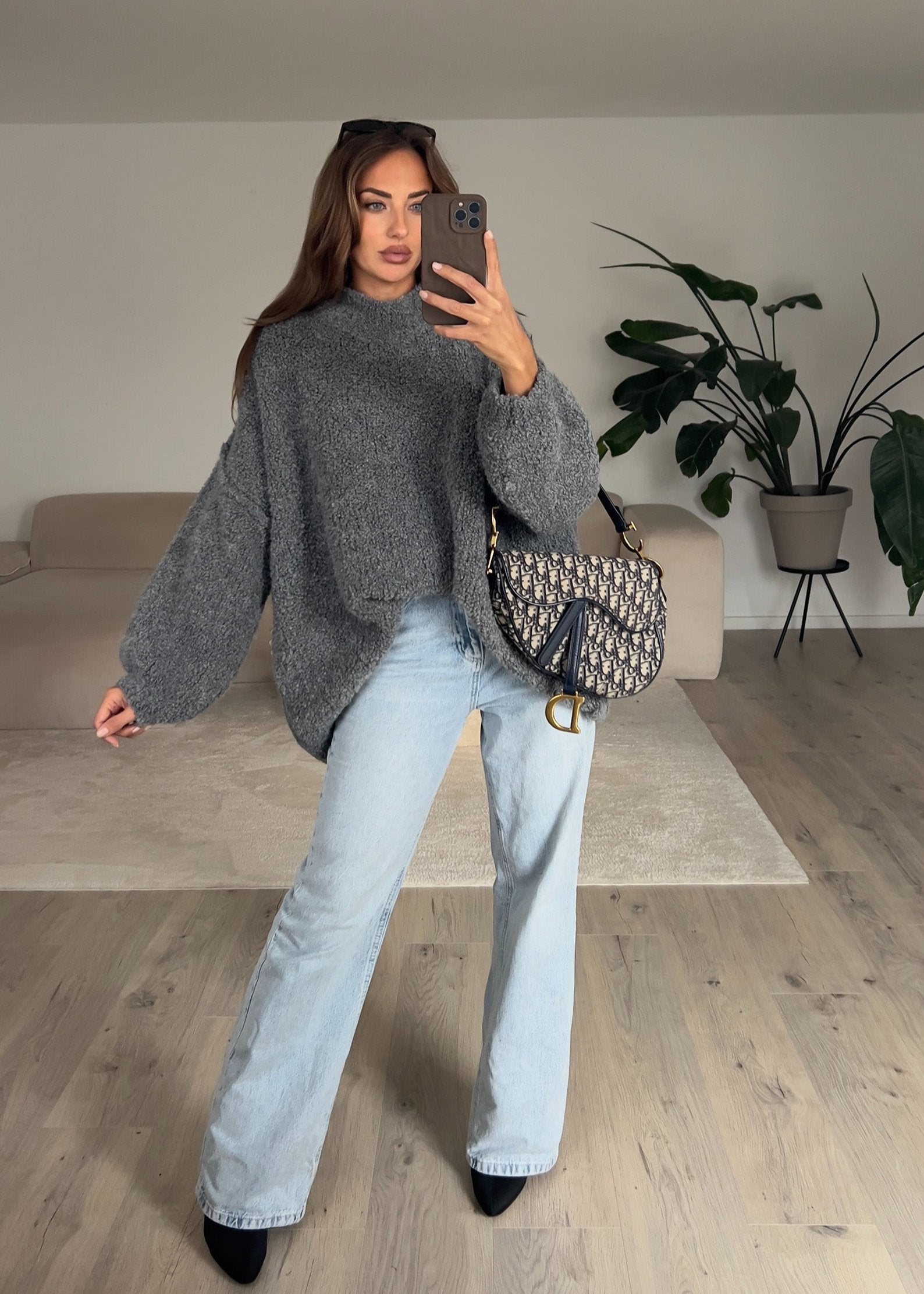 Pullover aus kuscheligem Bouclé