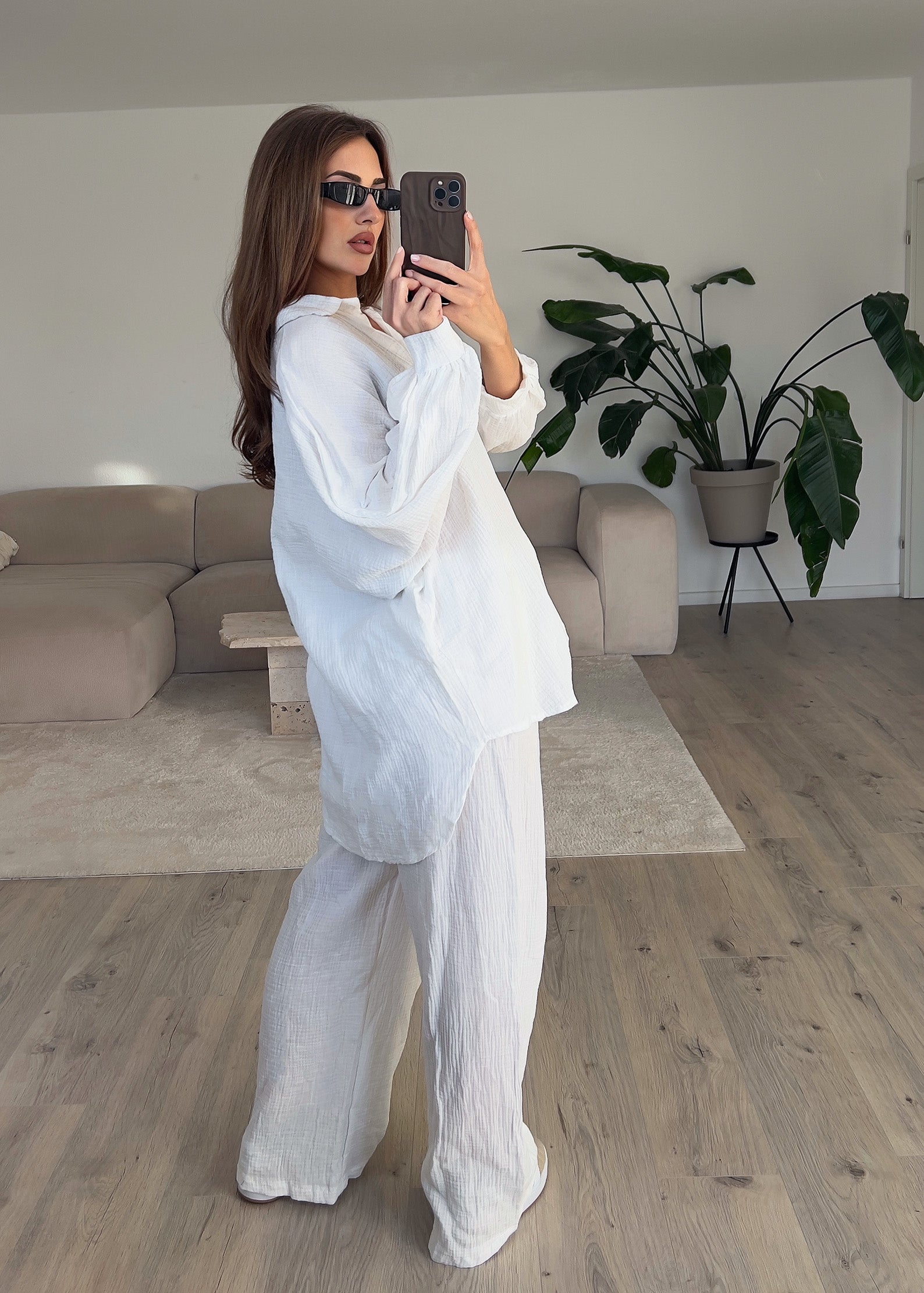 Oversize Musseline Set