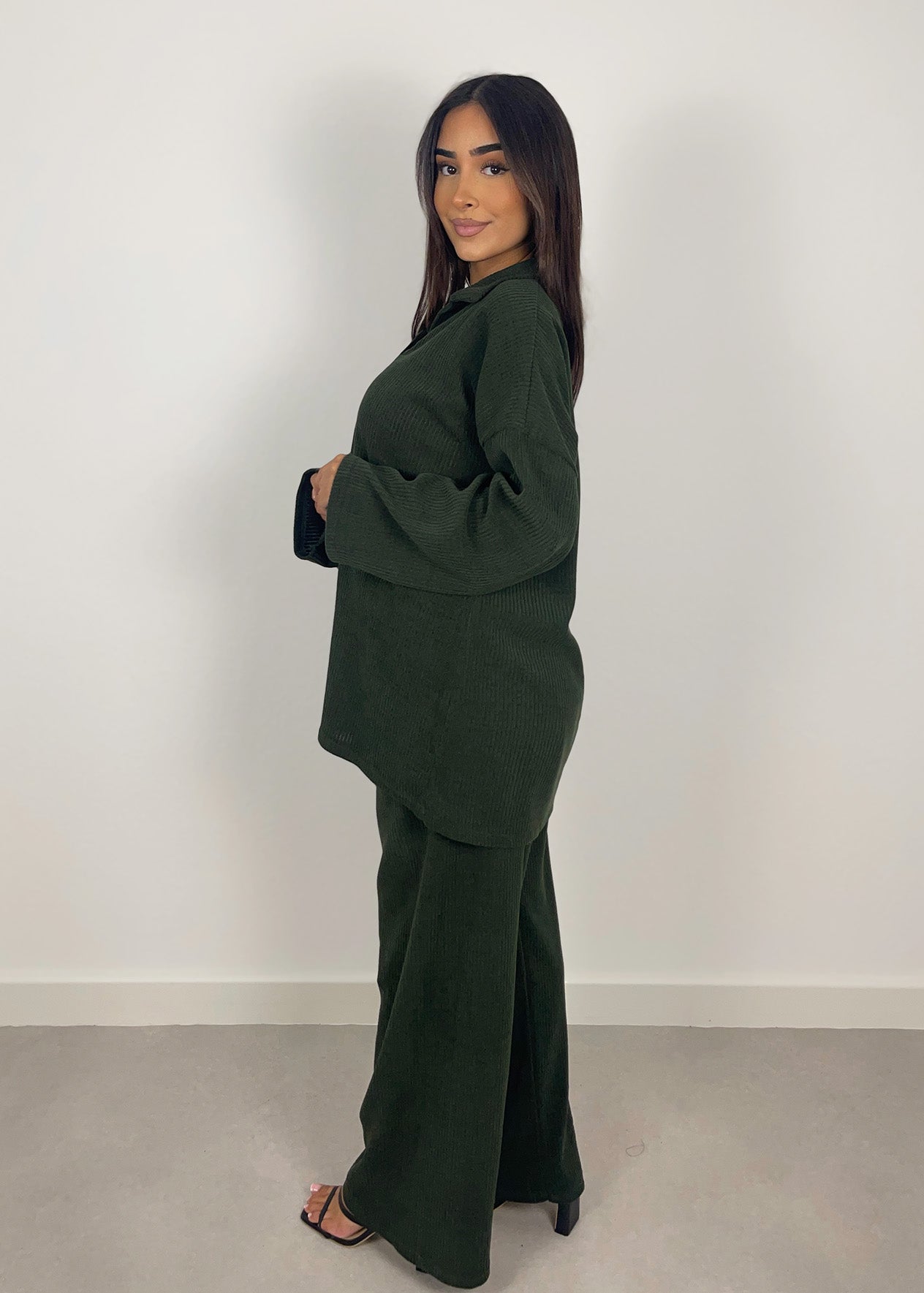 Cord-Set mit Oberteil und Hose