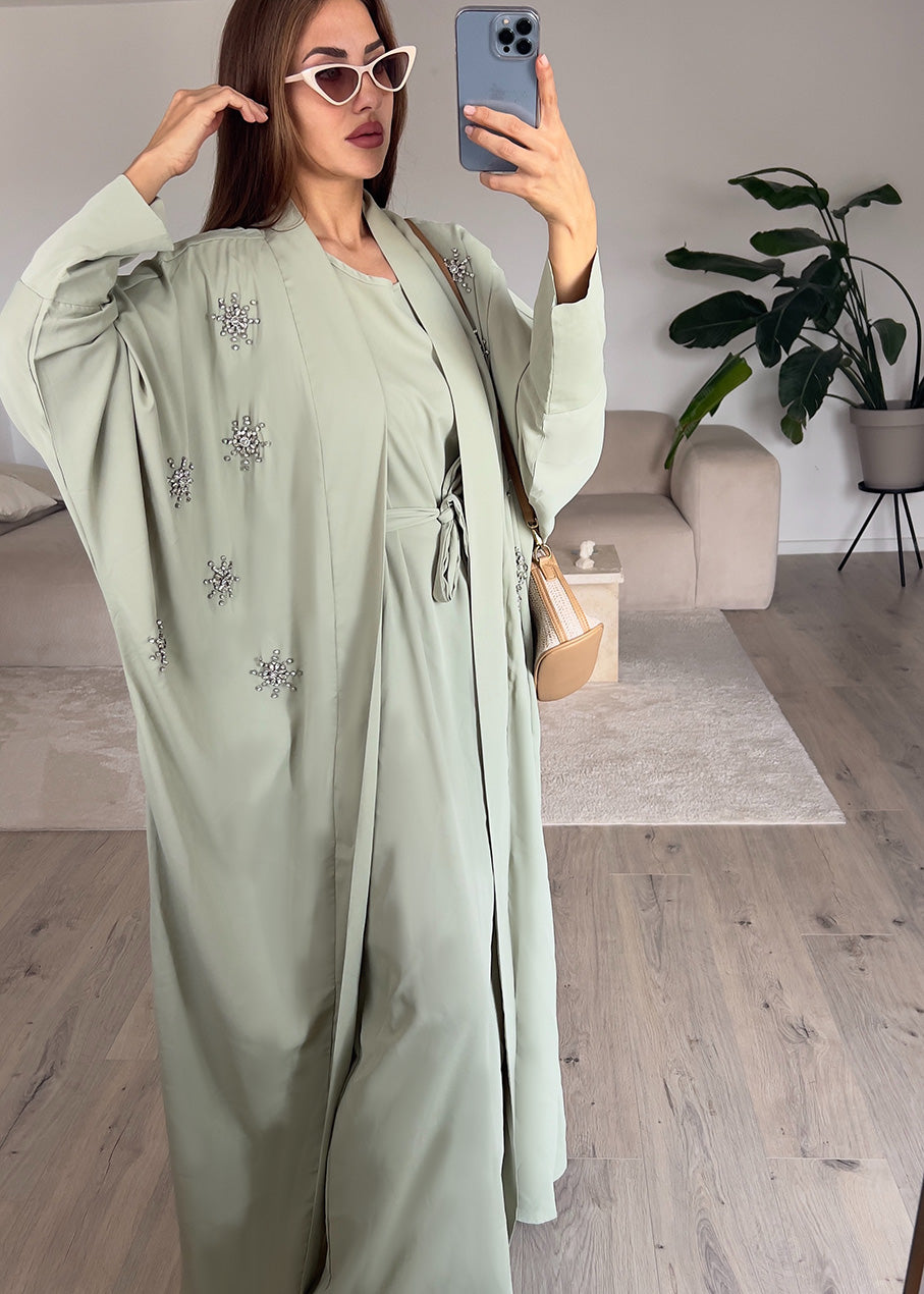 Set mit Strass-Details