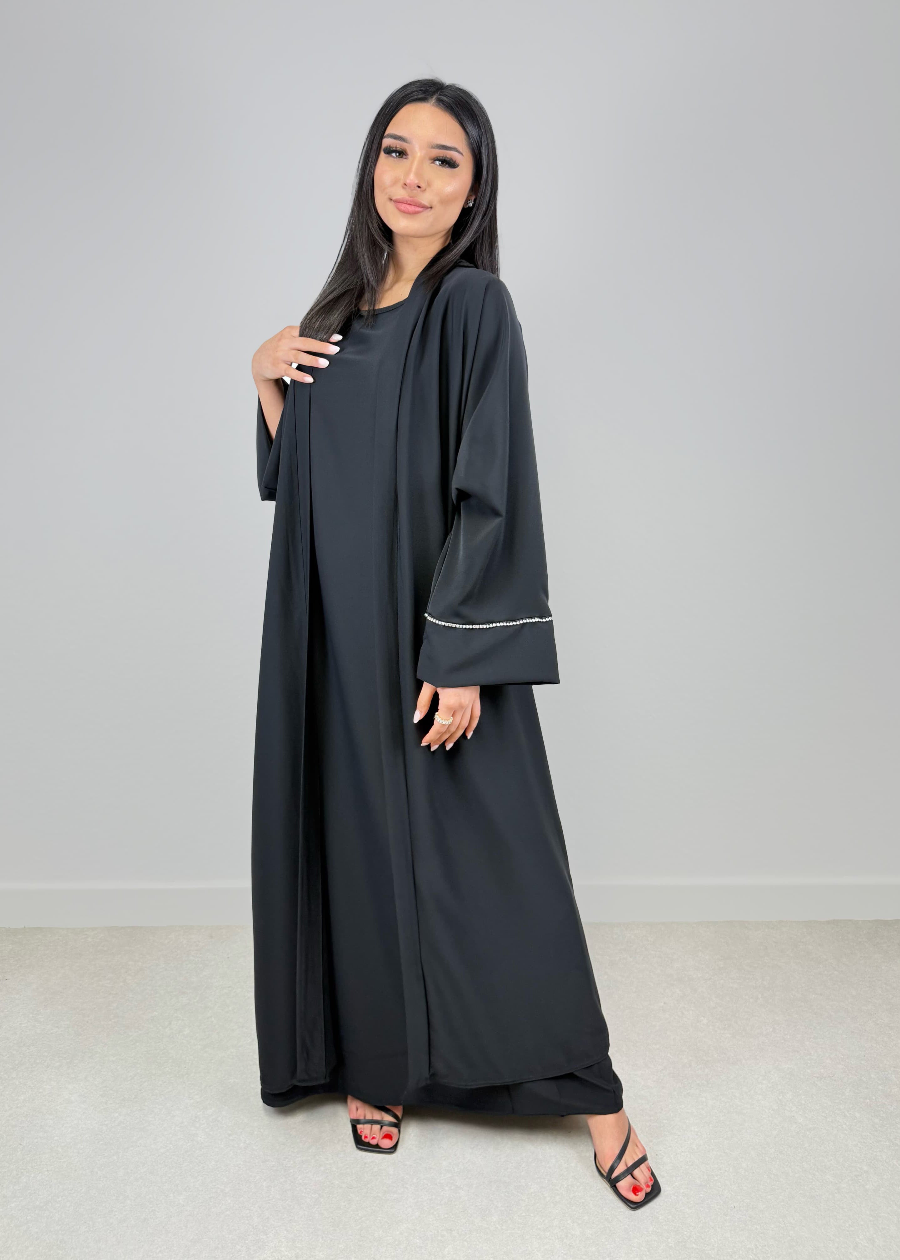 Zweiteiliges Maxi-Set mit Kimono