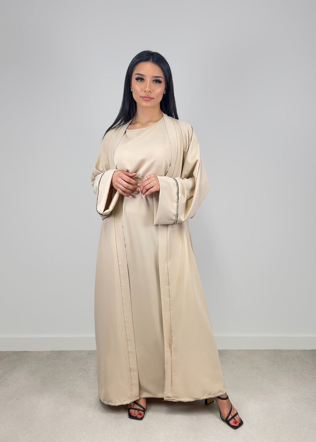 Zweiteiliges Maxi-Set mit Kimono
