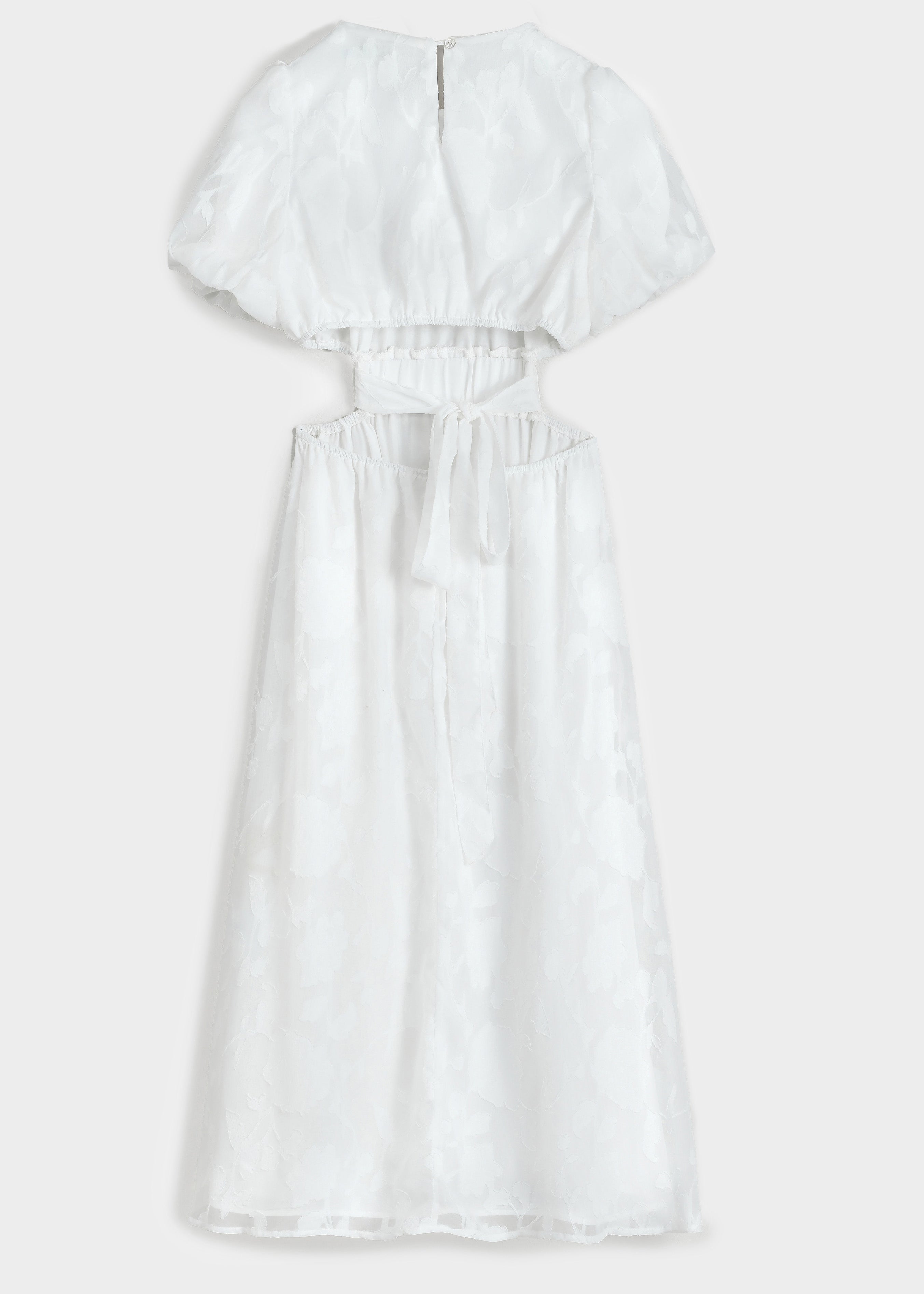 Kleid mit Puffärmeln