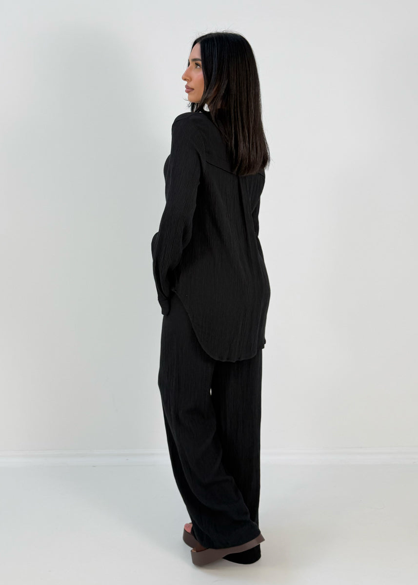 Zweiteiler Set mit Hemd und weiter Hose