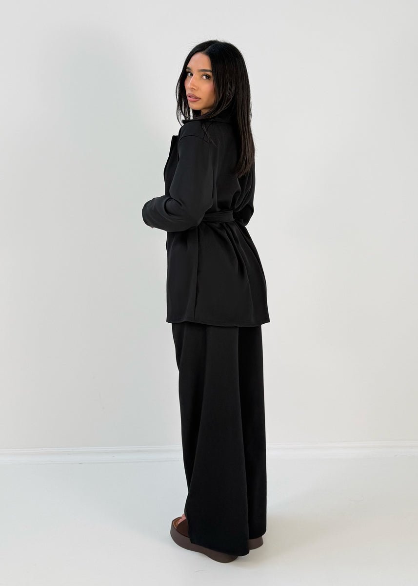 Blazer-Set mit Hose und Gürtel - NAHA
