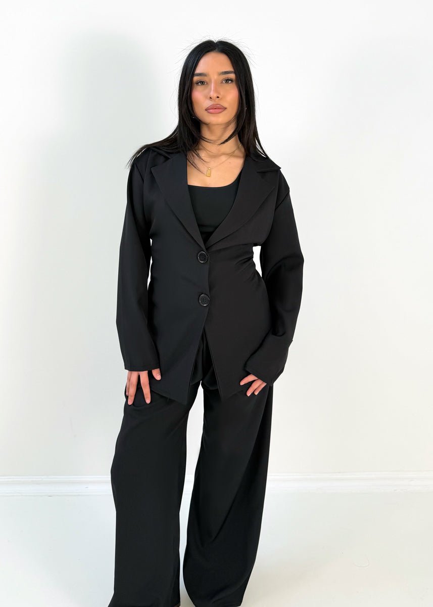 Blazer-Set mit Hose und Gürtel - NAHA