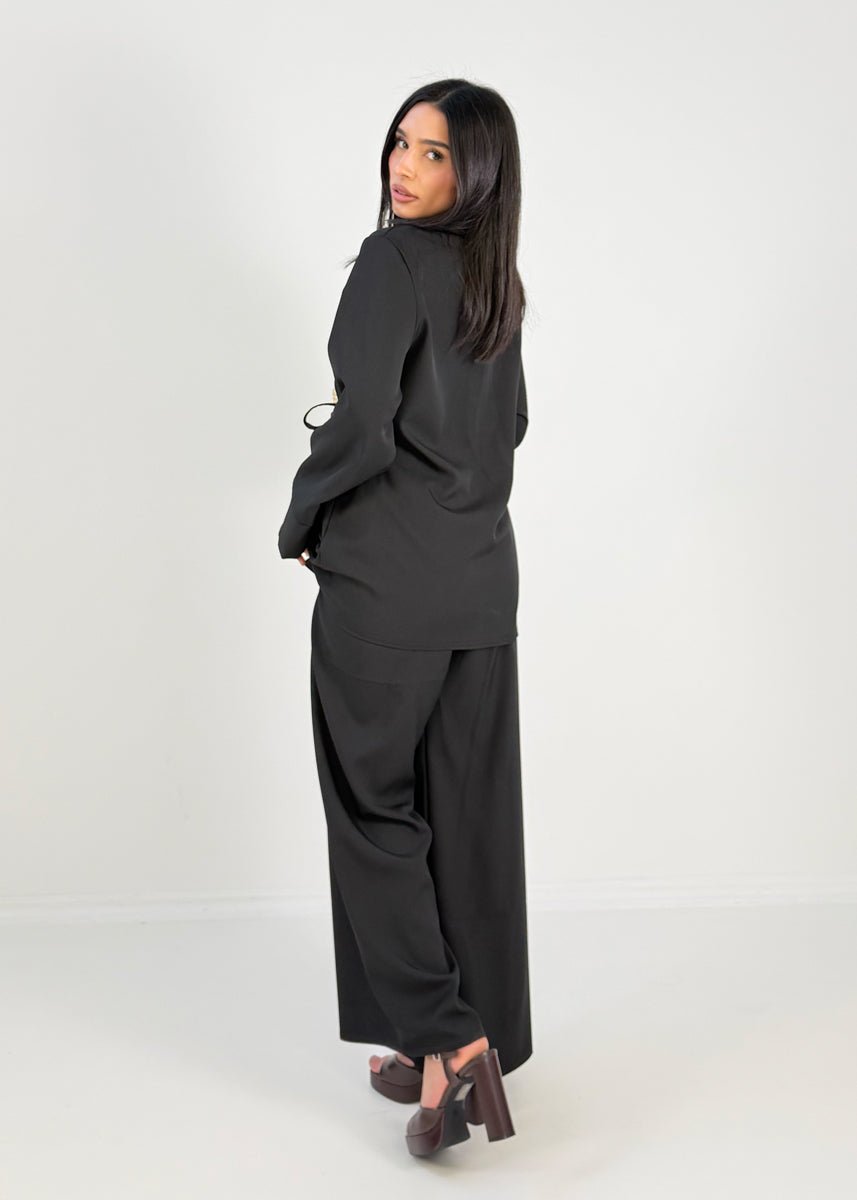 Blazer-Set mit Hose und Knopf - NAHA