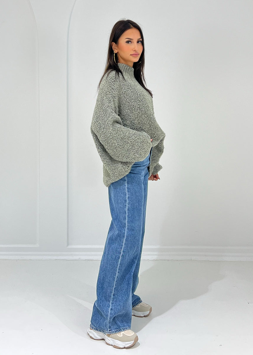 Pullover aus kuscheligem Bouclé