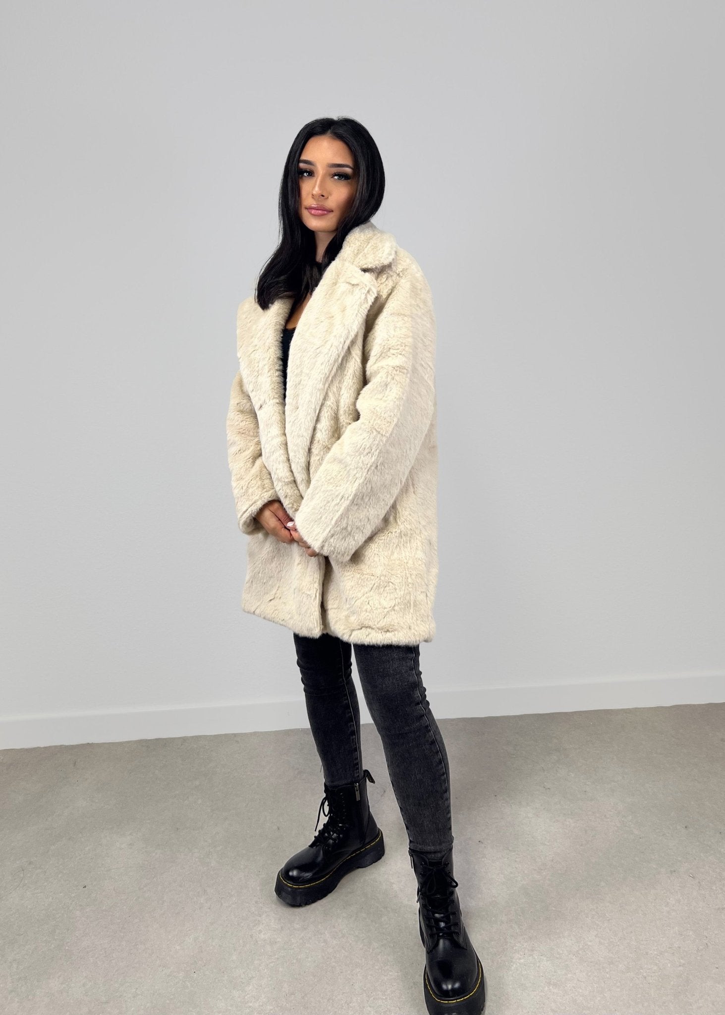 Faux Fur Mantel - NAHA