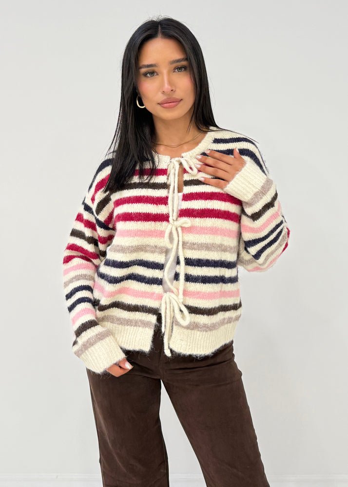 Gestreifter Cardigan - NAHA