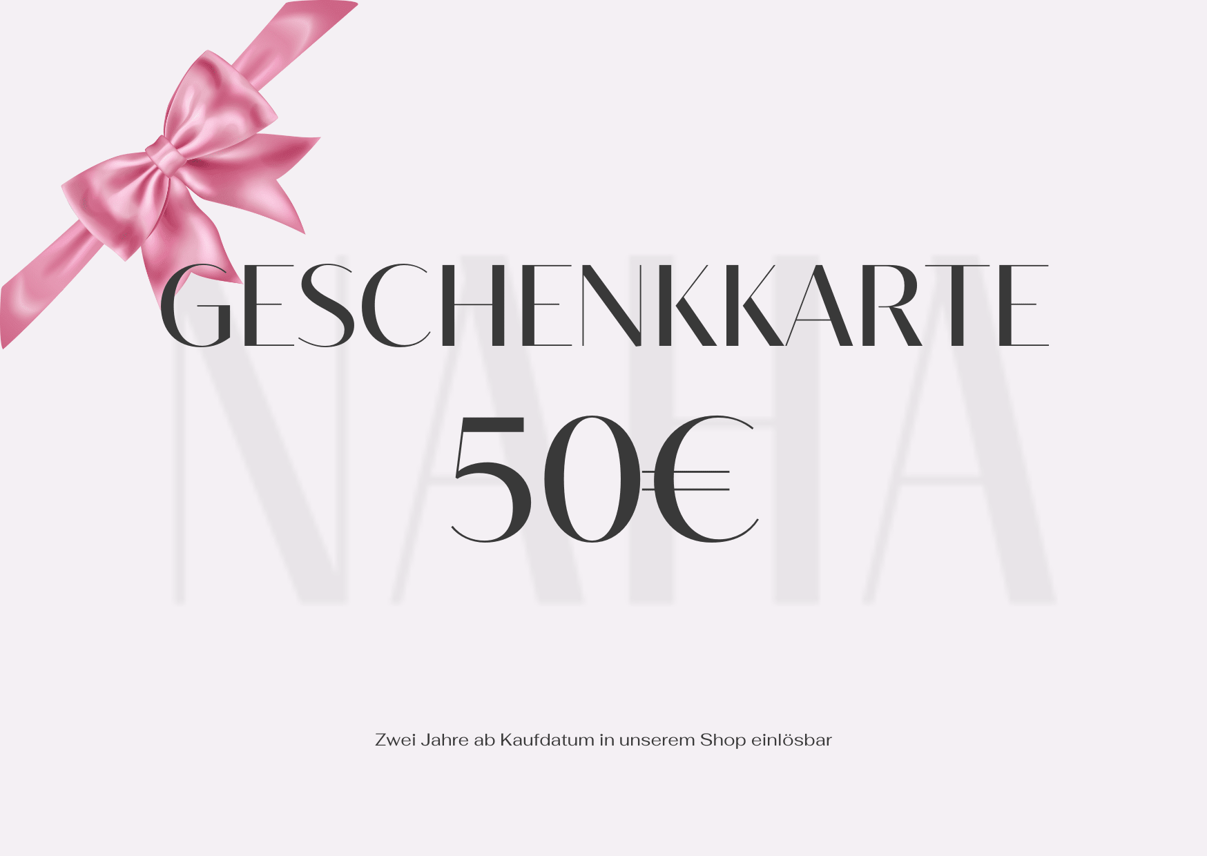 Gutscheine - NAHA