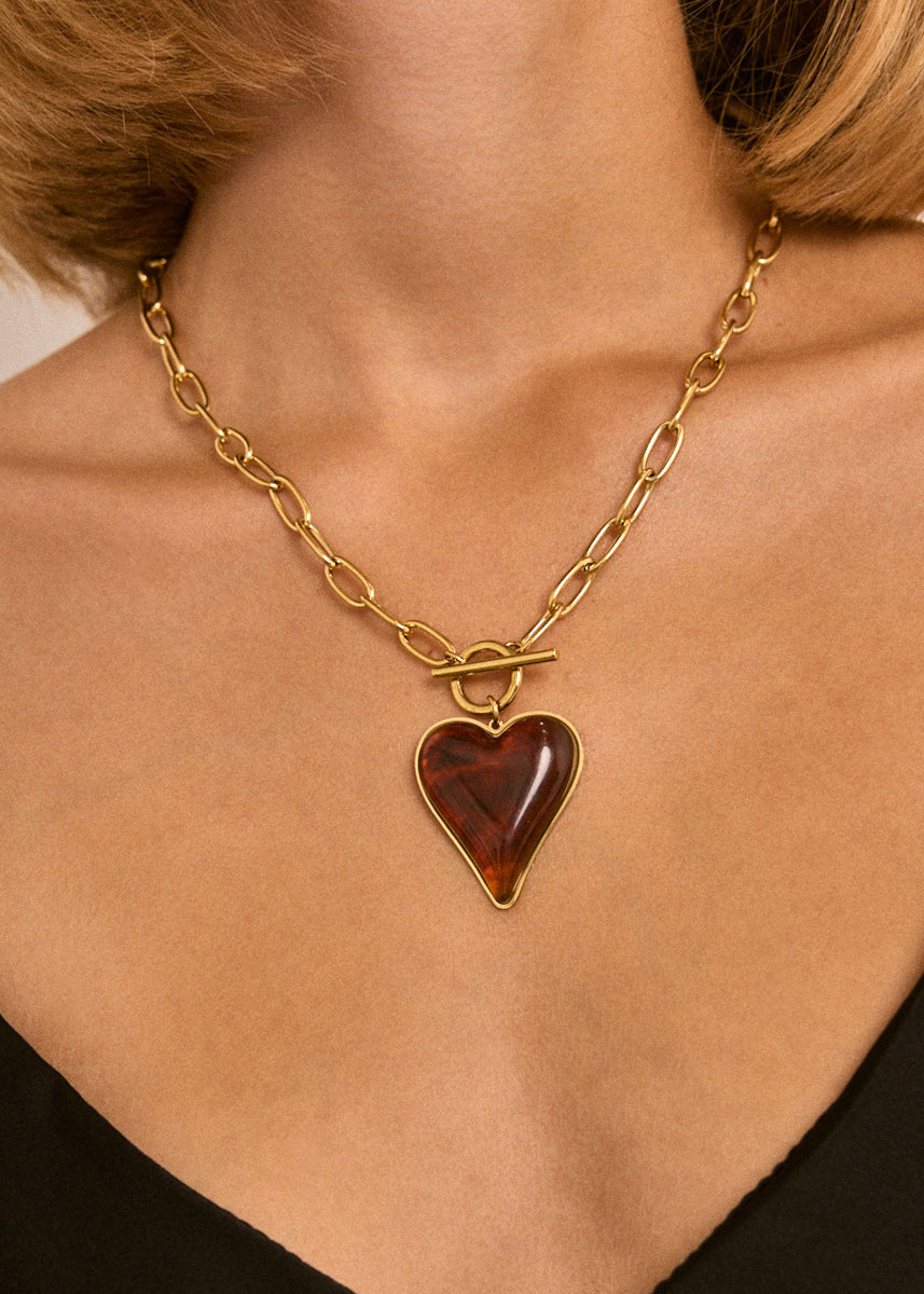 Halskette mit Herz Anhänger