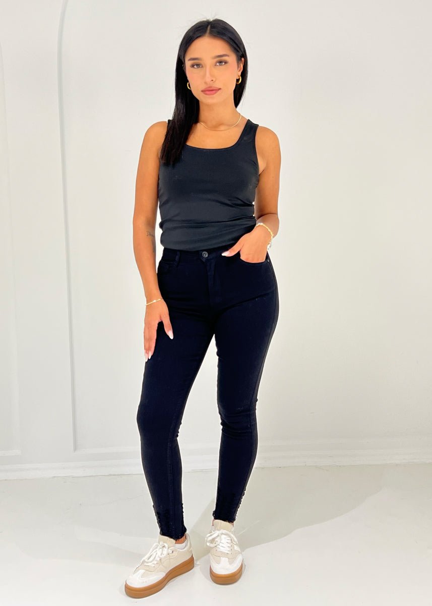 High Waist Skinny Jeans - NAHA