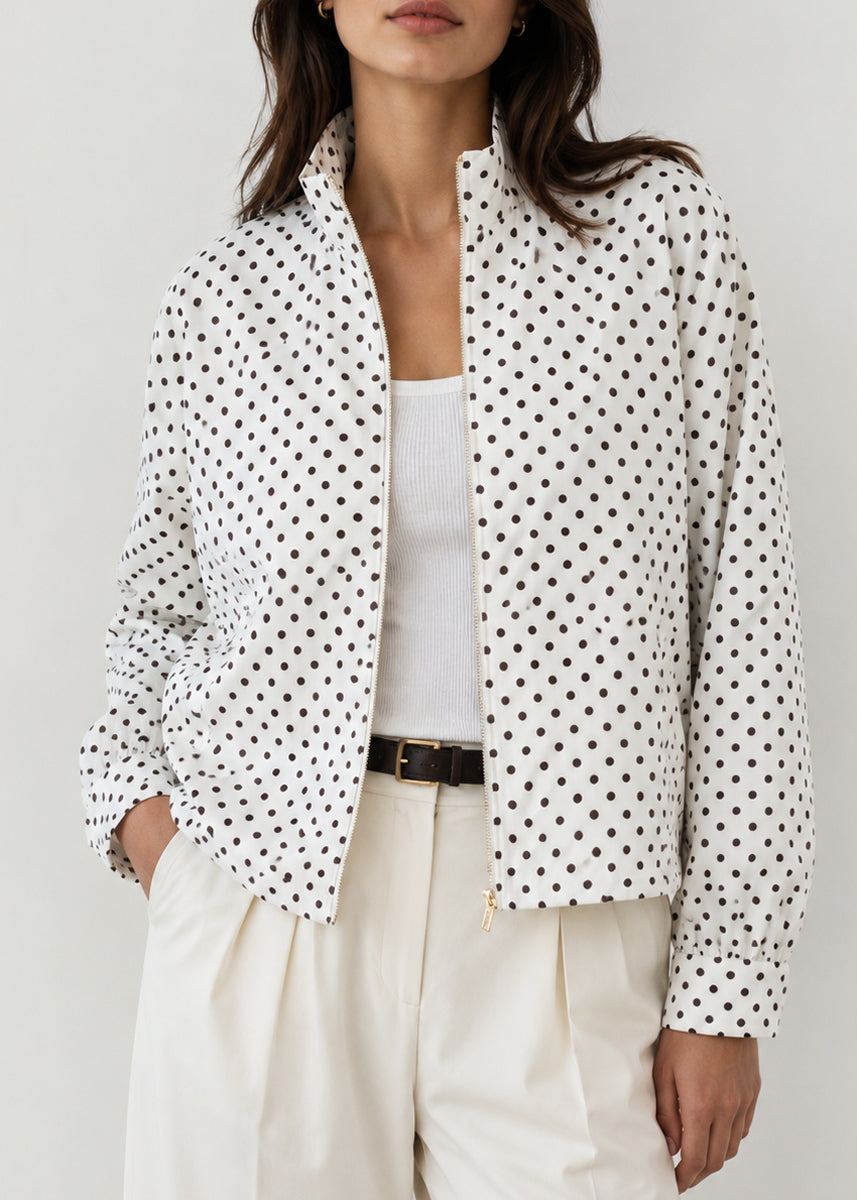 Jacke mit Polka Dots
