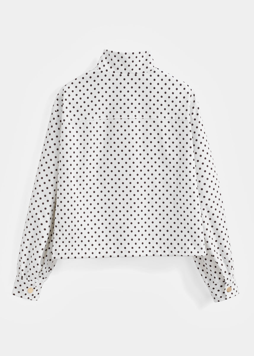 Jacke mit Polka Dots
