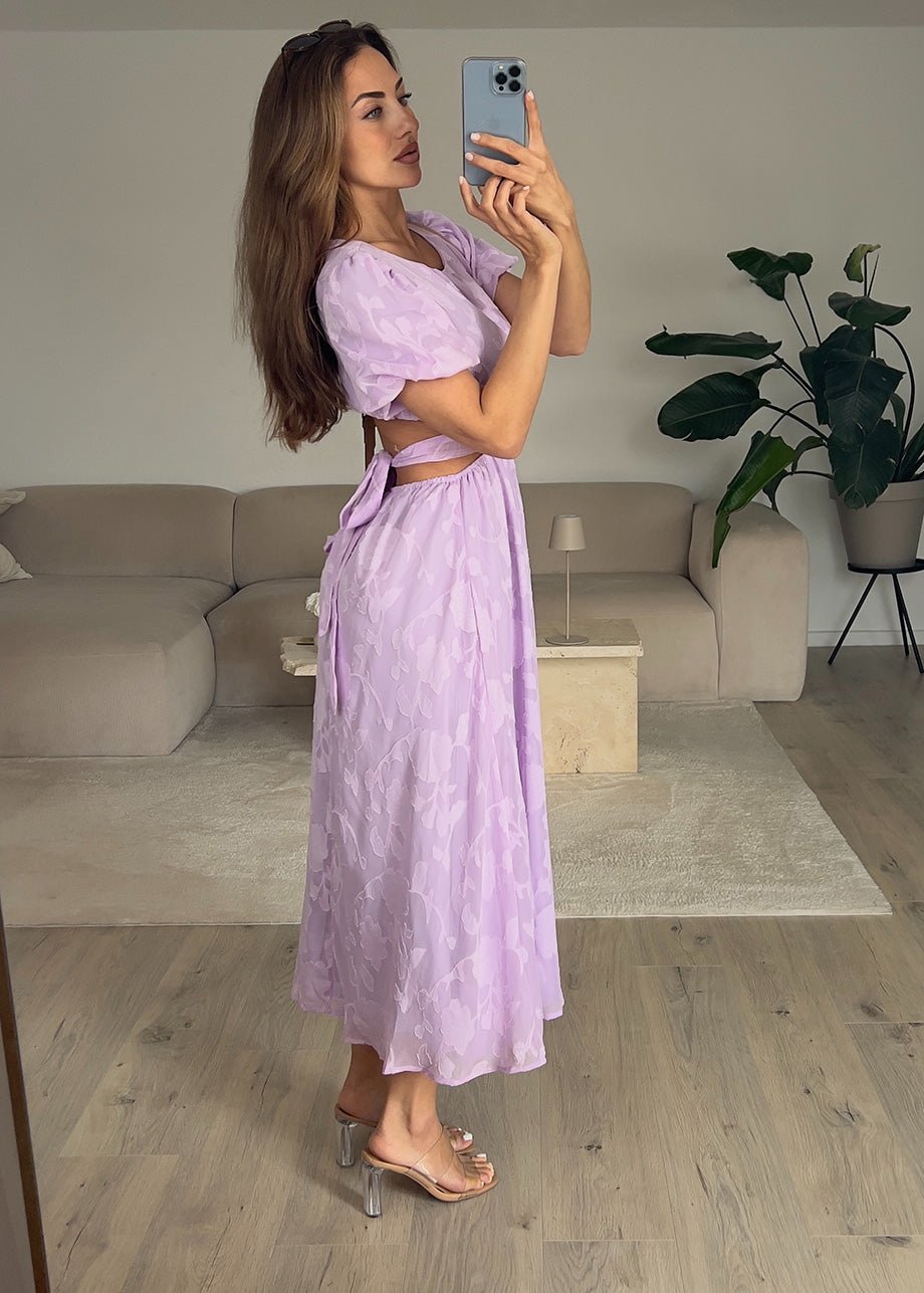 Kleid mit Puffärmeln - NAHA