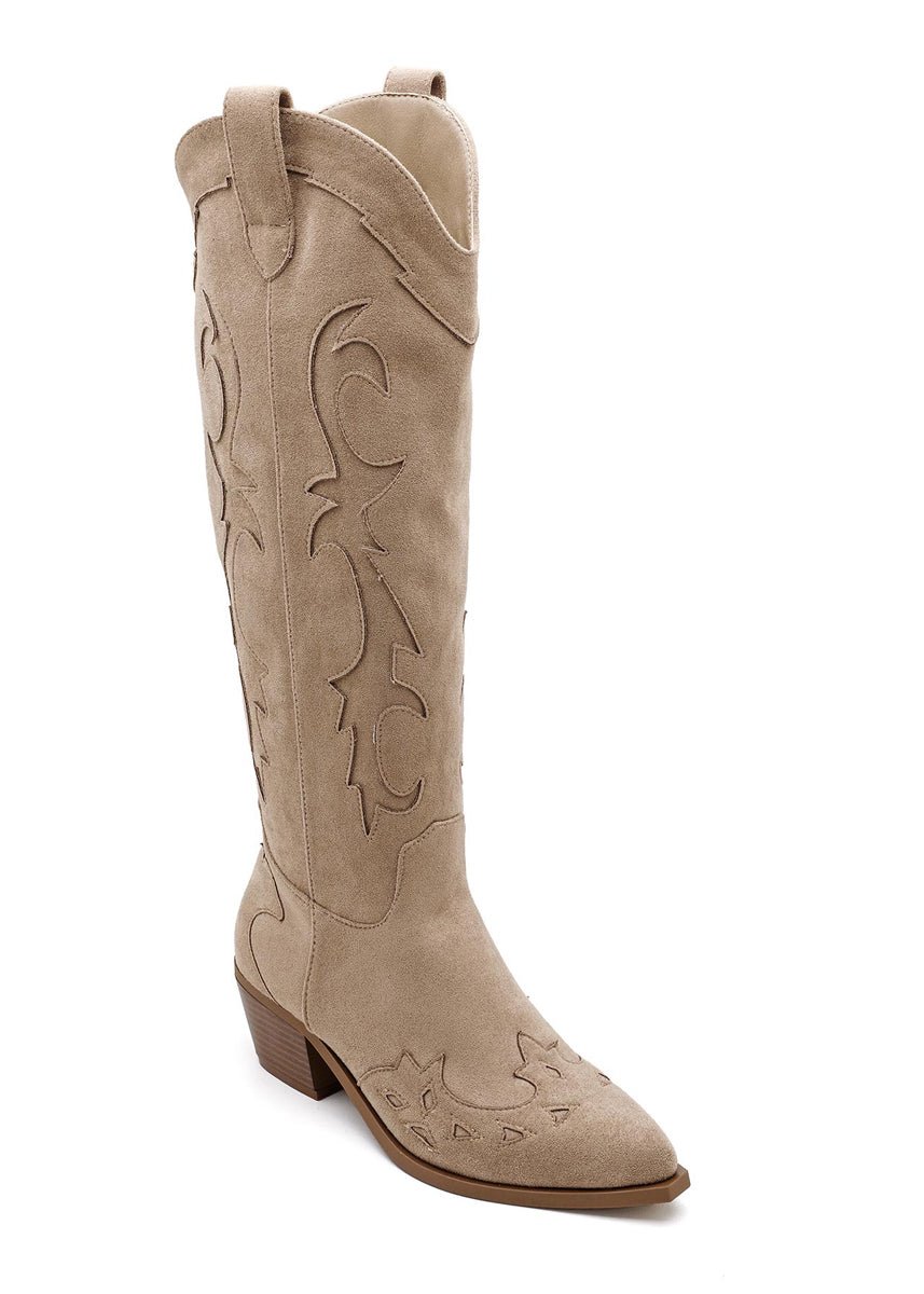 Kniehohe Western Stiefel - NAHA