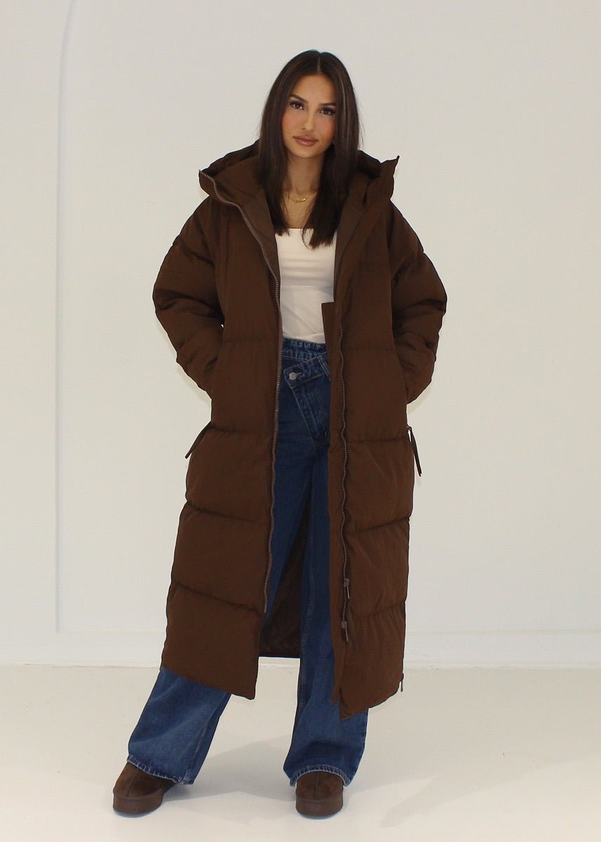 Langer Parka mit Kapuze - NAHA