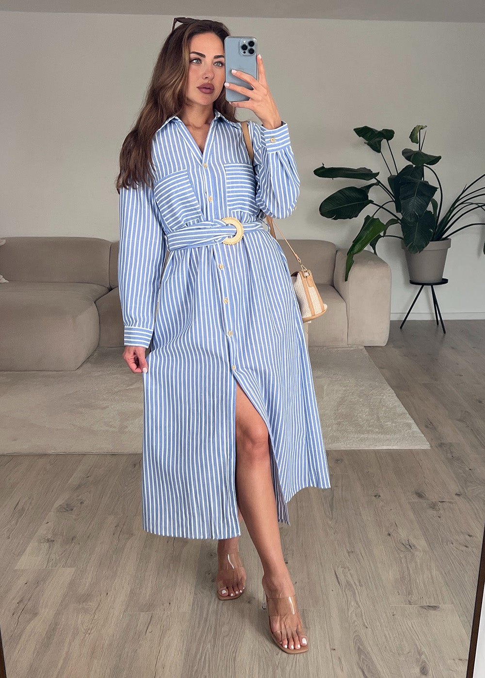 Langes Hemdkleid - NAHA