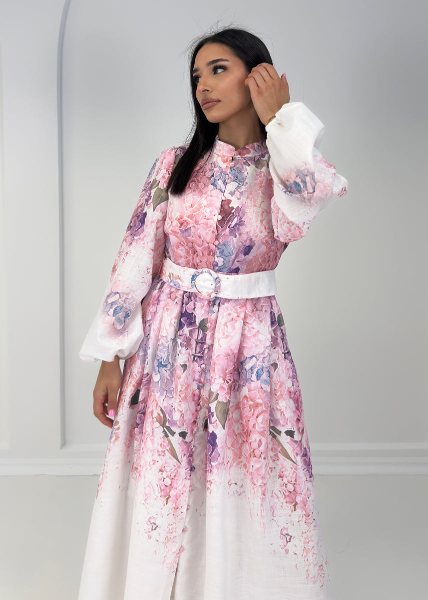 Maxikleid mit Blumenmuster