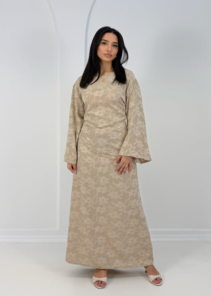 Maxikleid mit Bindeband - NAHA