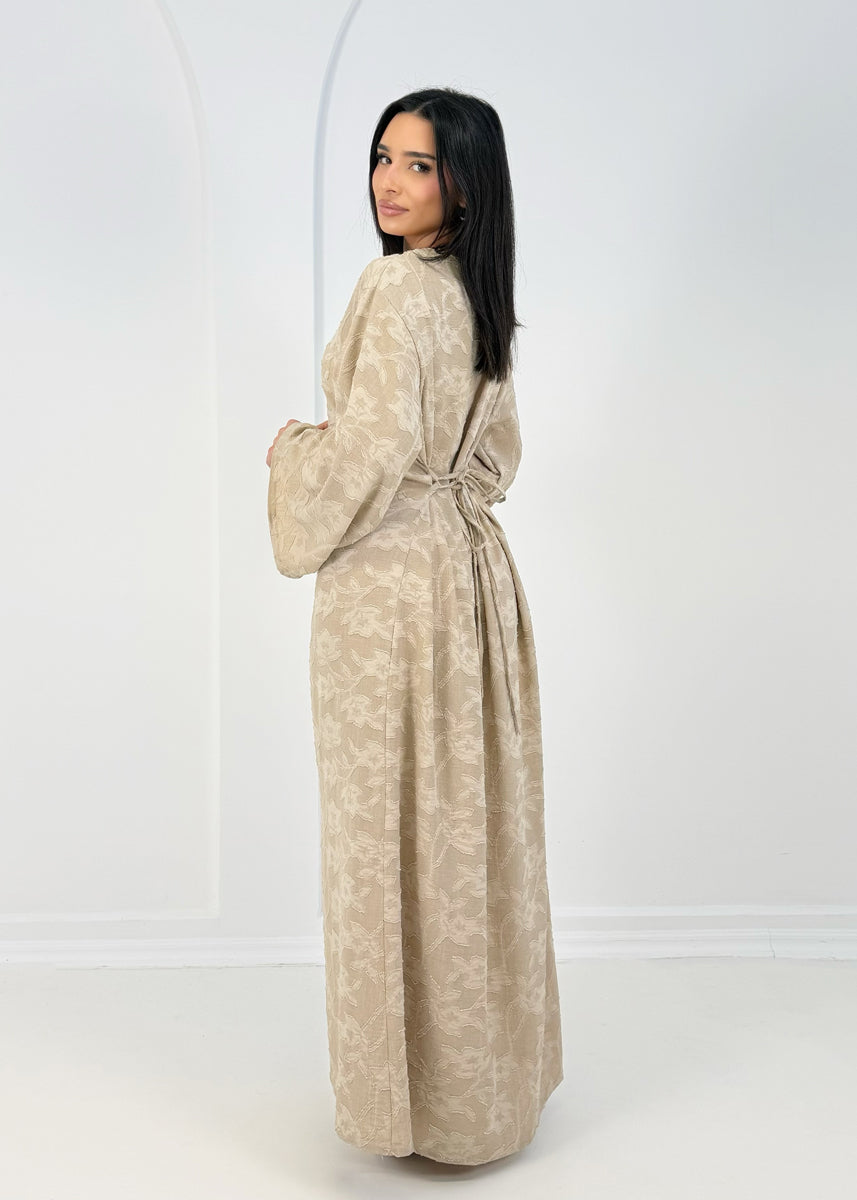 Maxikleid mit Bindeband