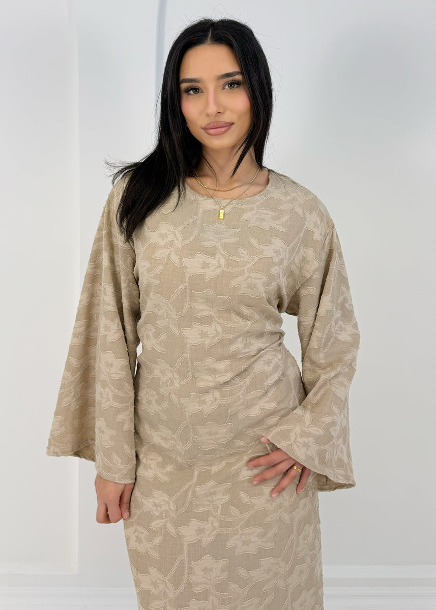 Maxikleid mit Bindeband