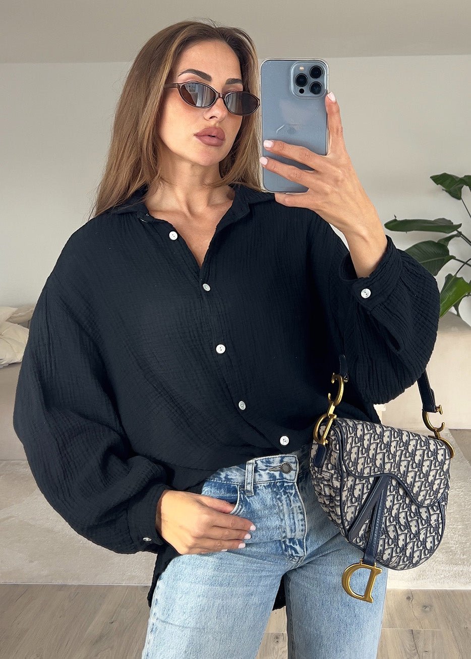 Musselin-Bluse - NAHA