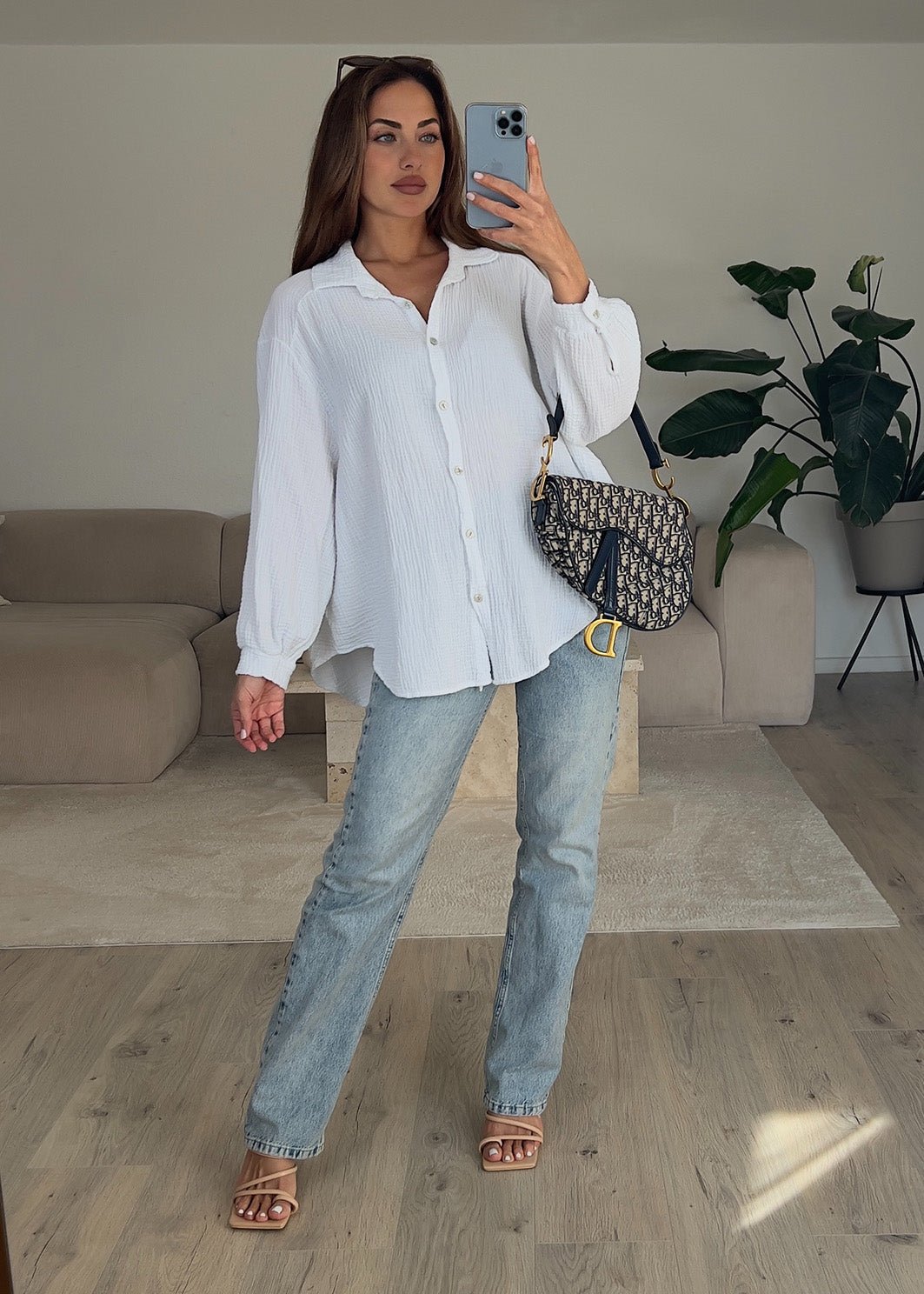 Musselin-Bluse - NAHA