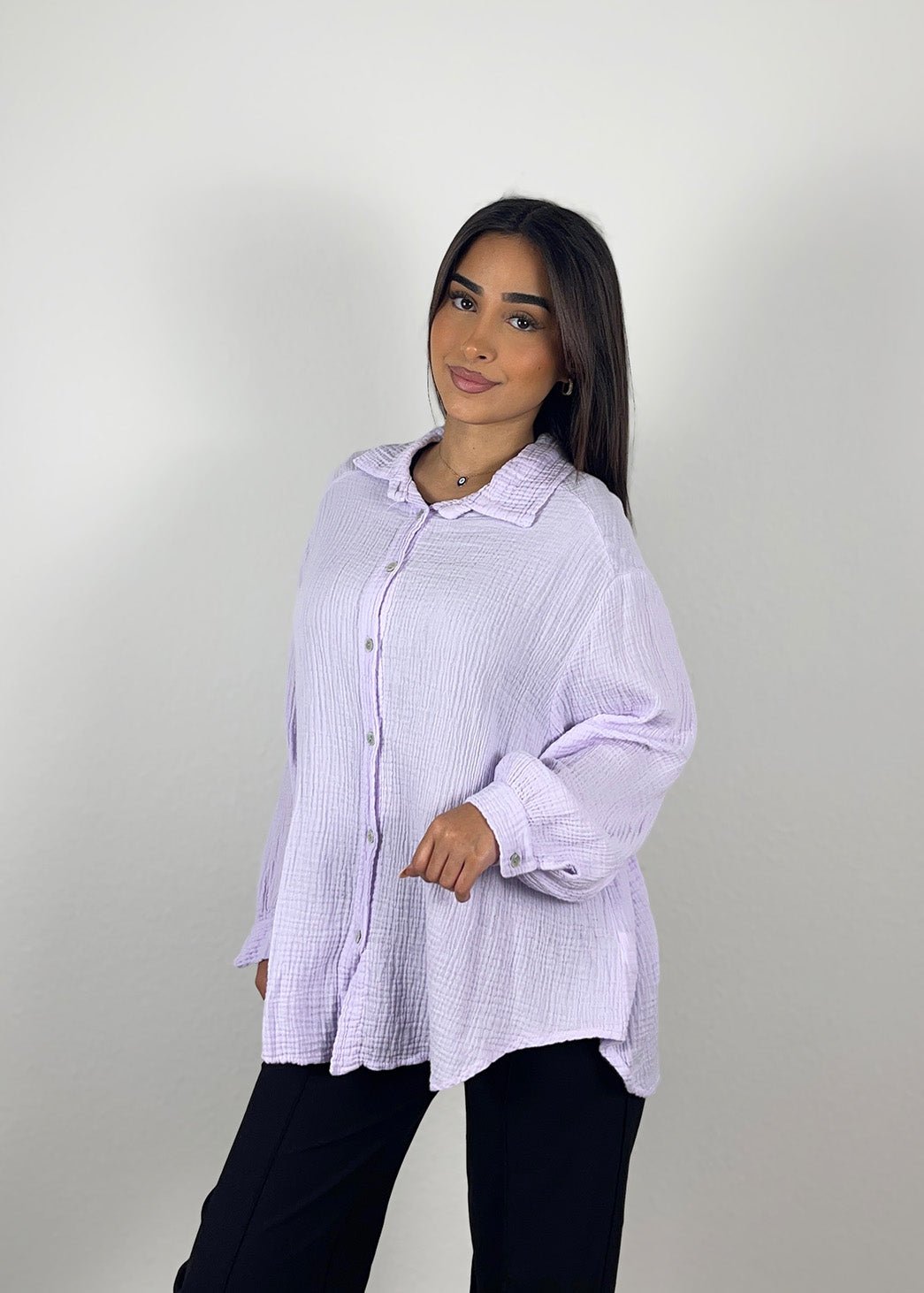 Musselin-Bluse - NAHA