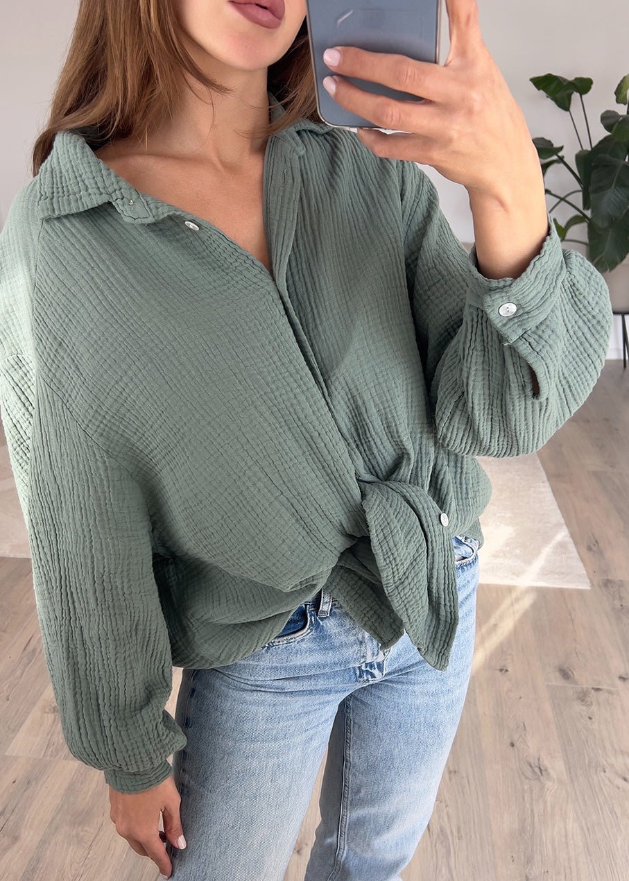 Musselin-Bluse - NAHA
