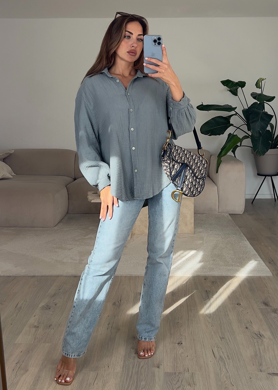 Musselin-Bluse - NAHA
