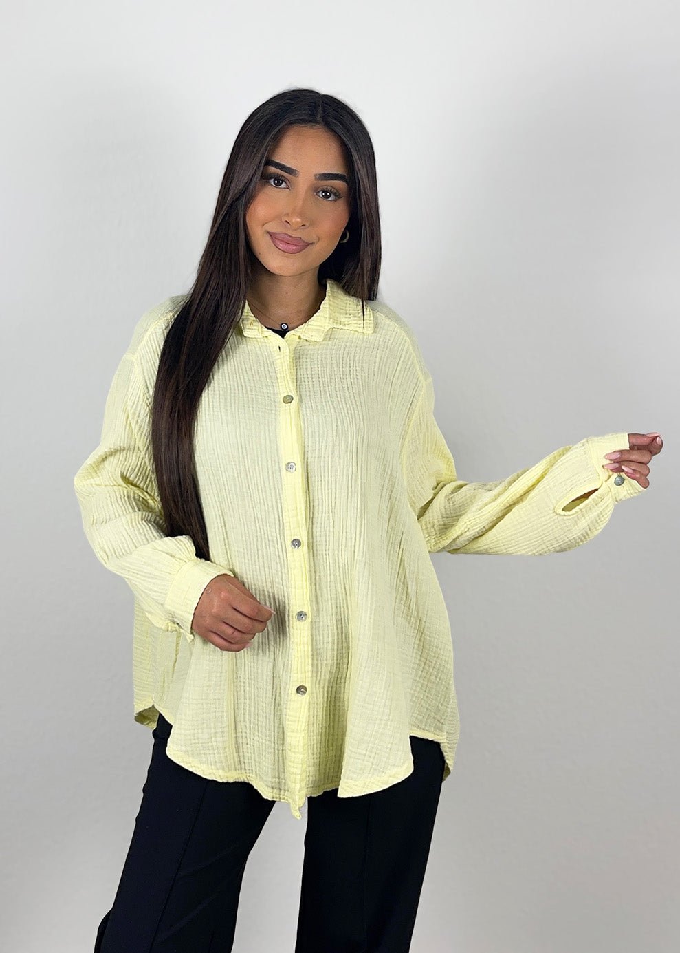 Musselin-Bluse - NAHA