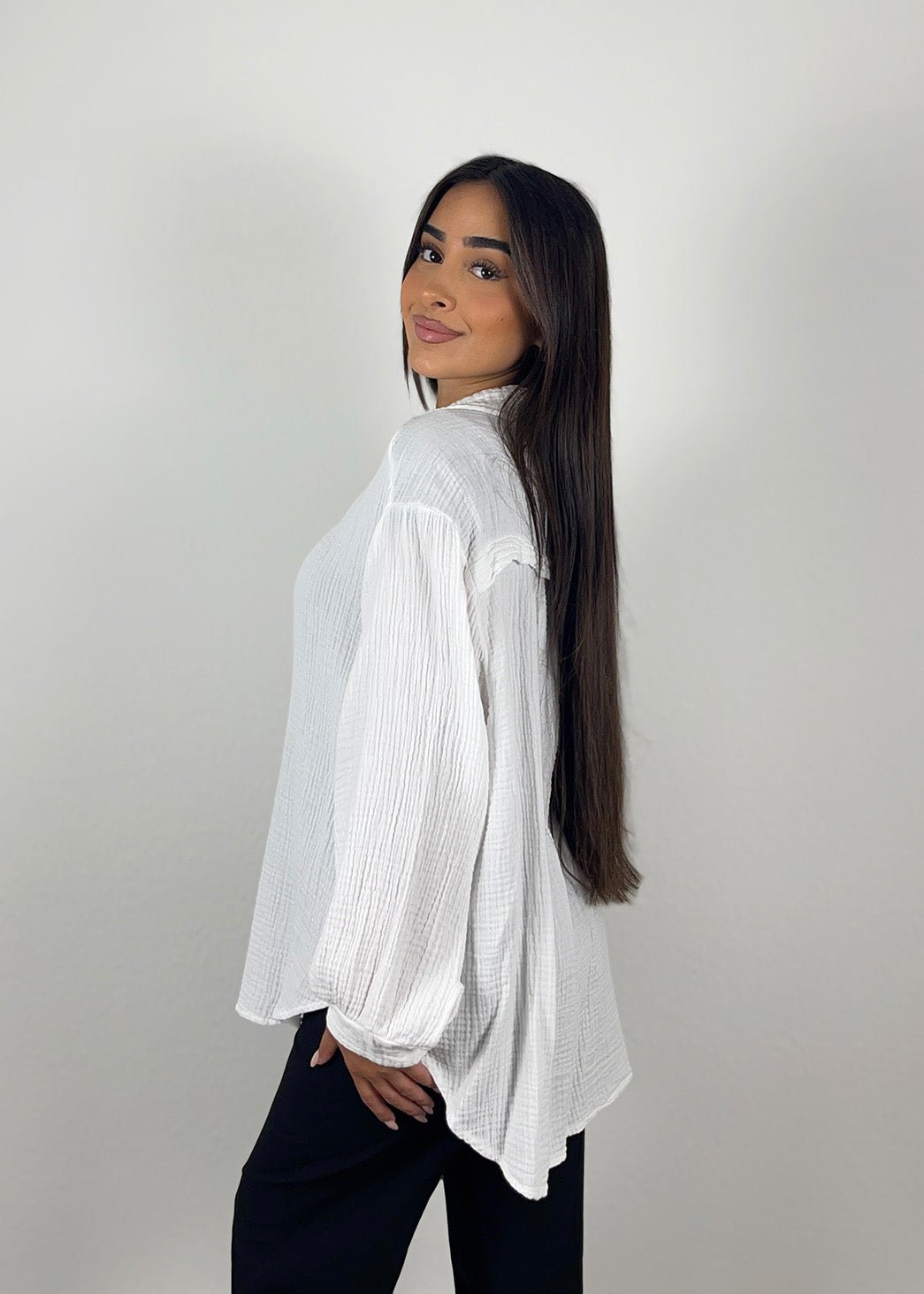 Musselin-Bluse - NAHA