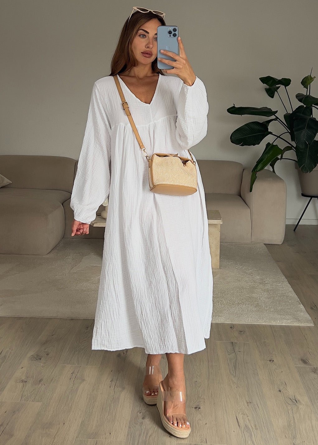 Musselin Kleid - NAHA
