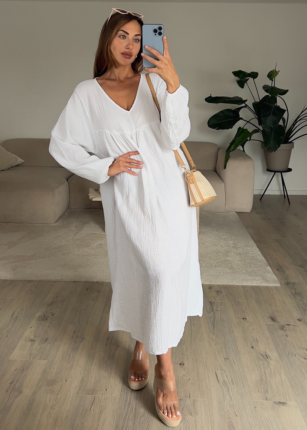 Musselin Kleid - NAHA