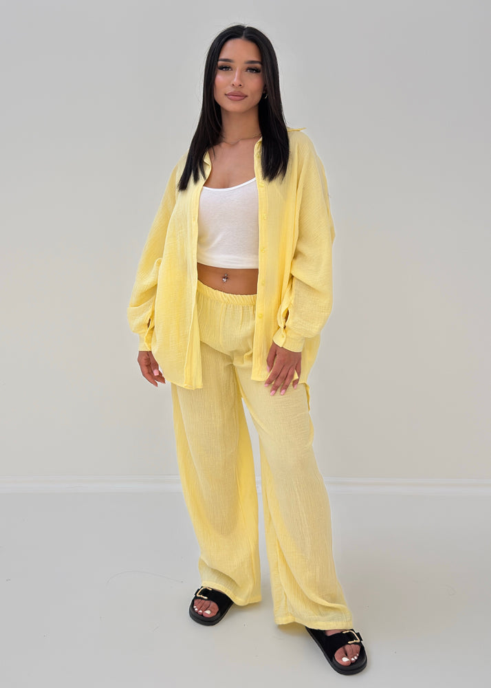 Oversize Musseline Set