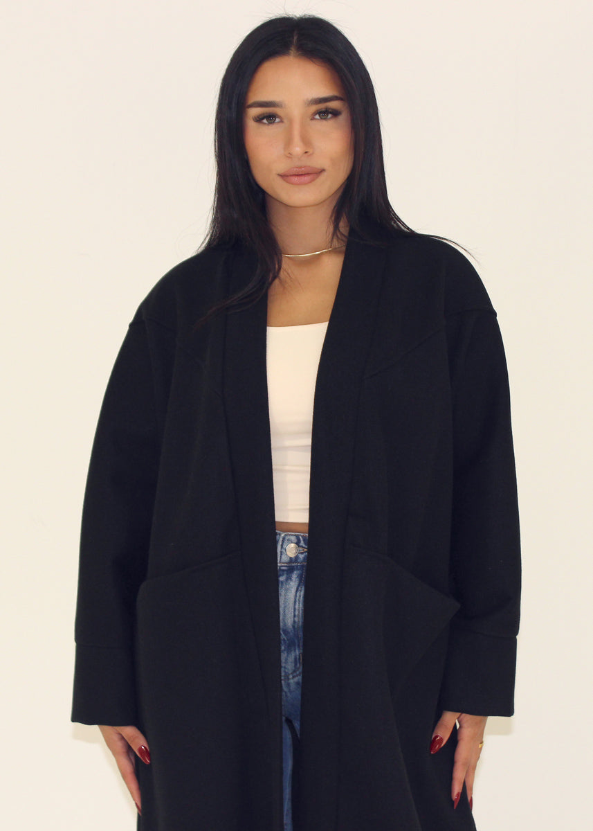 Oversize Mantel mit weitem Schnitt