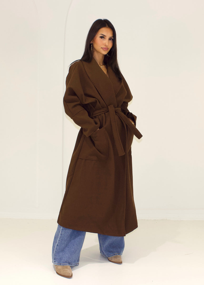 Eleganter Bindemantel