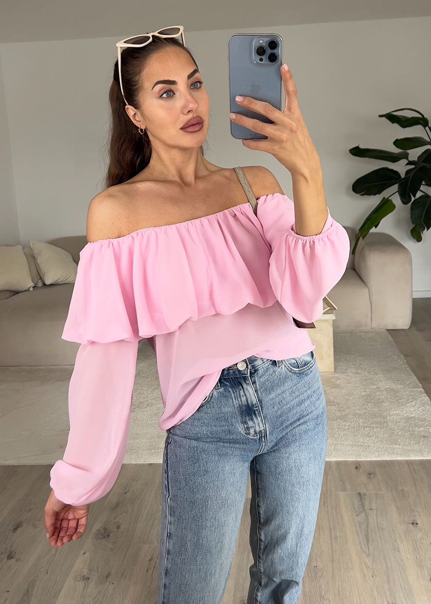 Schulterfreies Oberteil