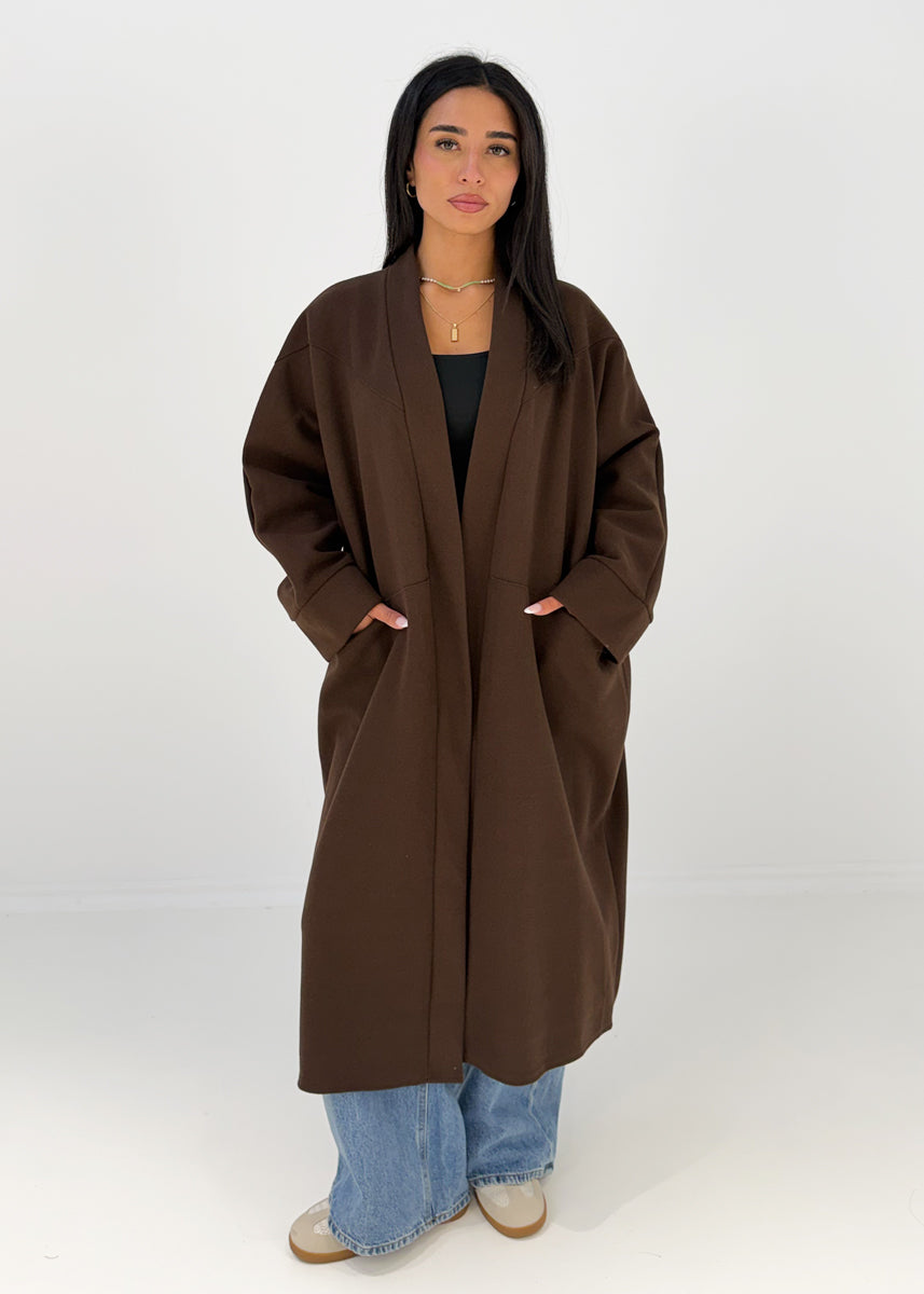 Oversize Mantel mit weitem Schnitt