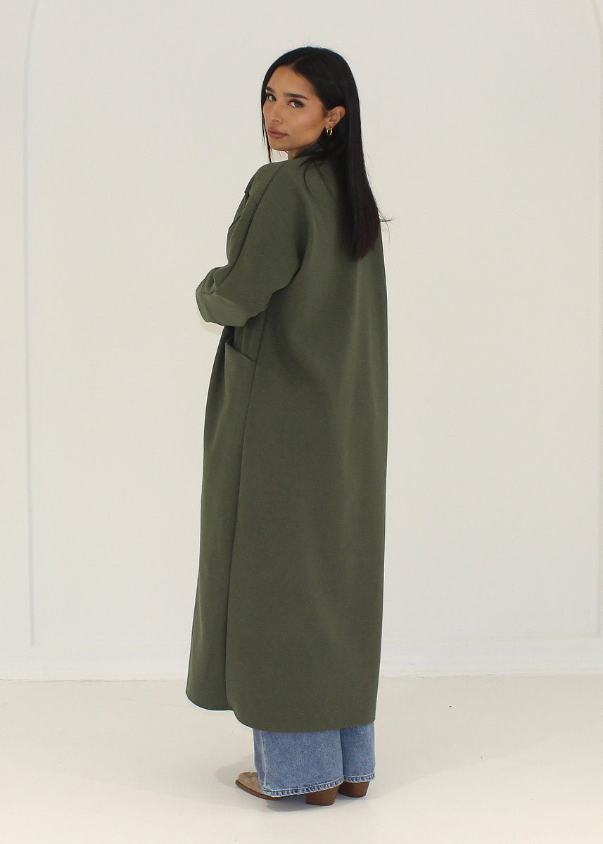 Oversize Mantel mit weitem Schnitt - NAHA